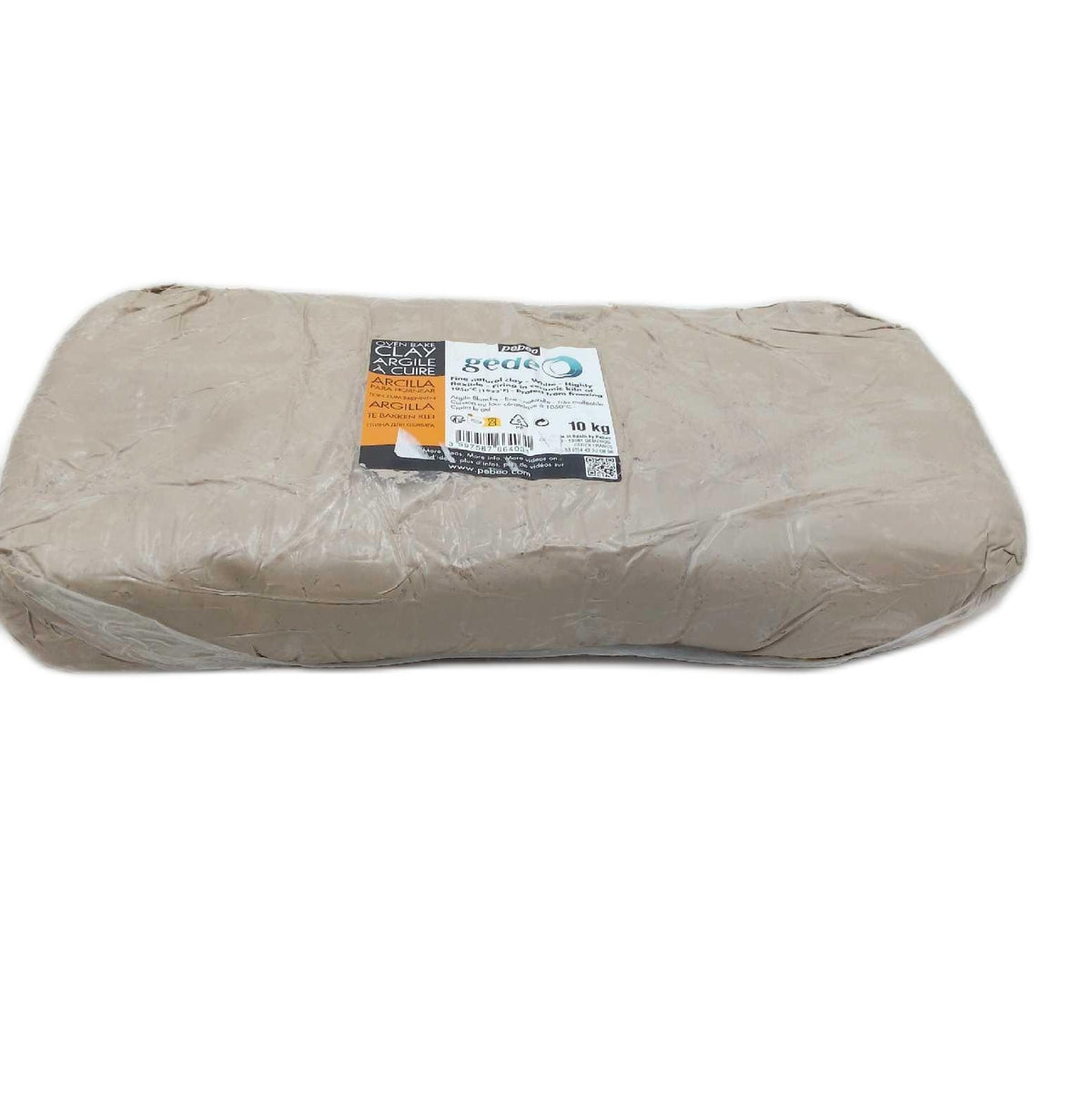 Pebeo Backton Gedeo Brot 10 KG Ton Gebrochenes Weiß Modell 10000 Accessory Decoration