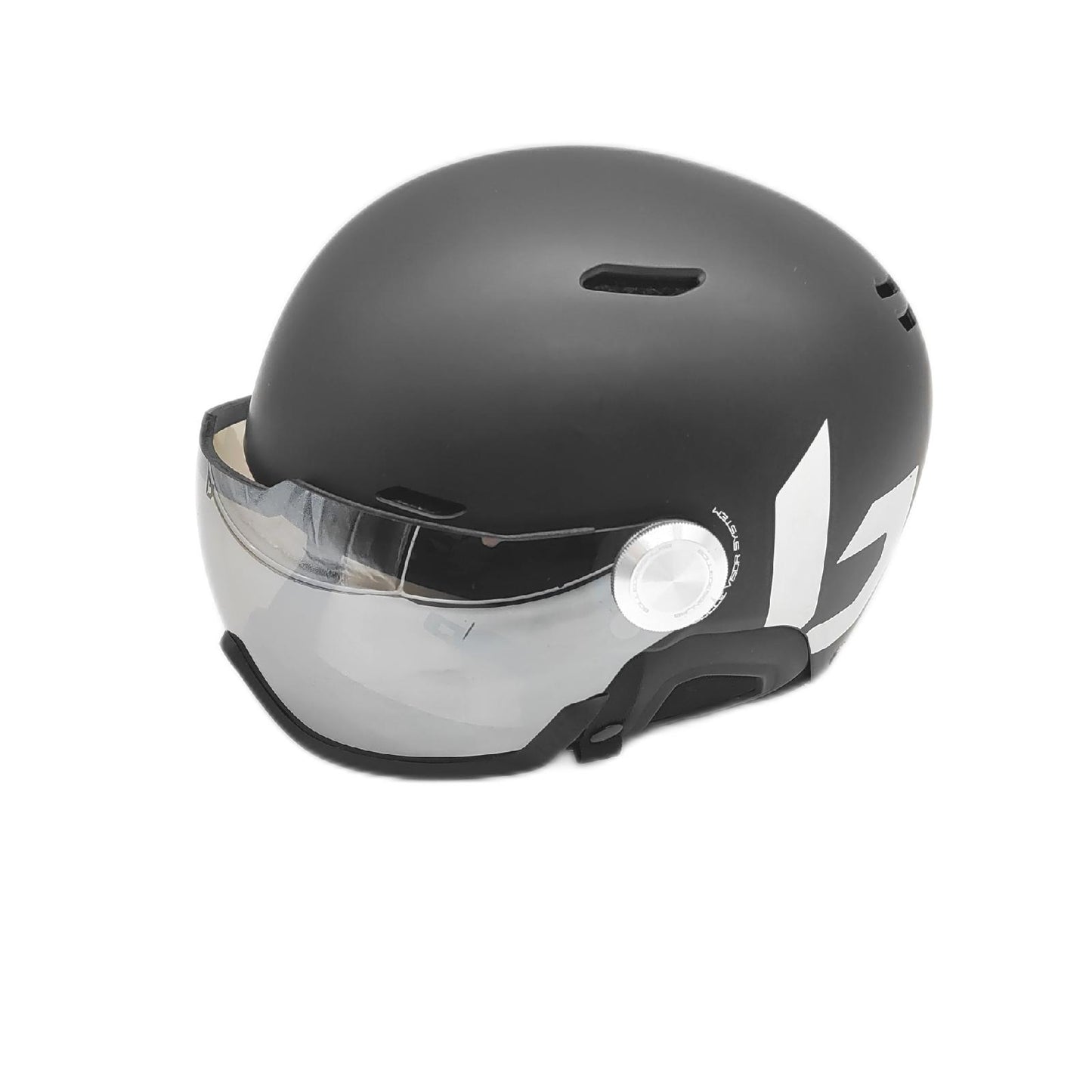 Bollé Might Visor Caschi da Sci Unisex Adulto Schwarz Matt 52-55cm Schn - Defekt