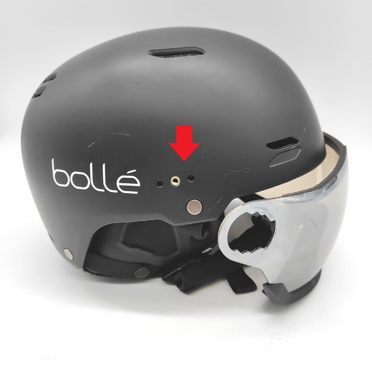 Bollé Might Visor Caschi da Sci Unisex Adulto Schwarz Matt 52-55cm Schn - Defekt