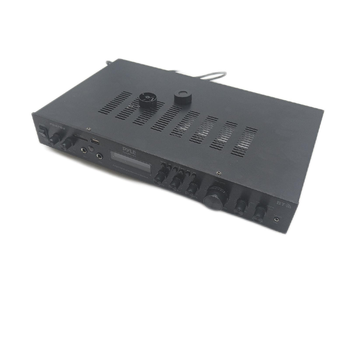 Pyle Verstärker HiFi Stereo 200 Watt 2 Kanal Bluetooth Subwoofer Defekt geht