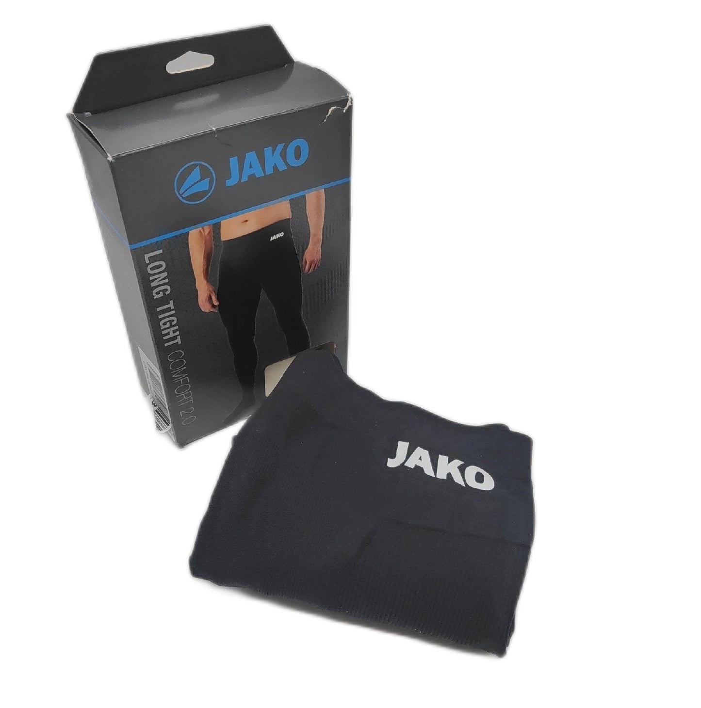 JAKO Herren Long Tights Sportbekleidung Comfort 2 0 Lauftraining Schwarz Größe