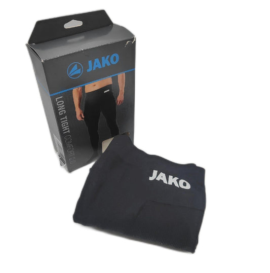 JAKO Herren Long Tights Sportbekleidung Comfort 2 0 Lauftraining Schwarz Größe