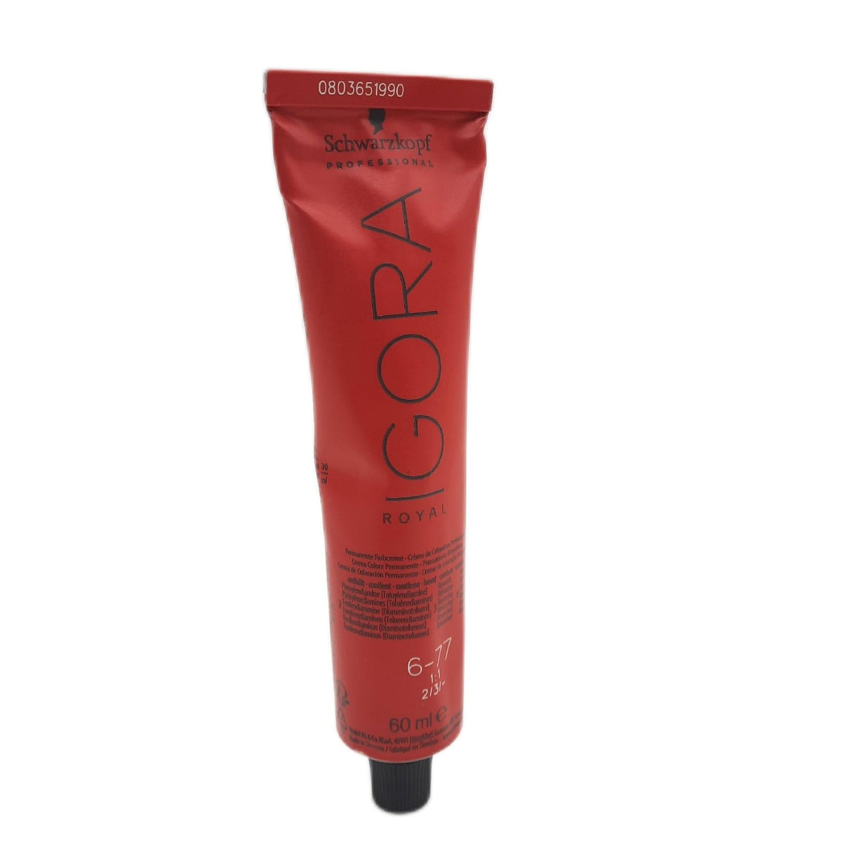 Schwarzkopf IGORA Royal Premium-Haarfarbe 6-77 dunkelblond kupfer extra, 1er Pack 1 x 60 g