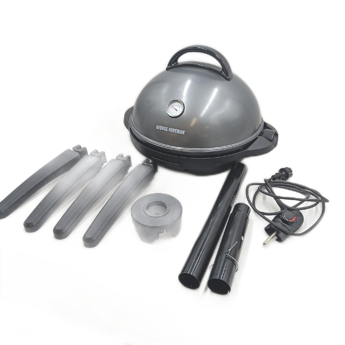 George Foreman Elektrogrill 2-in-1 Tisch- und Säulengrill Verwendung