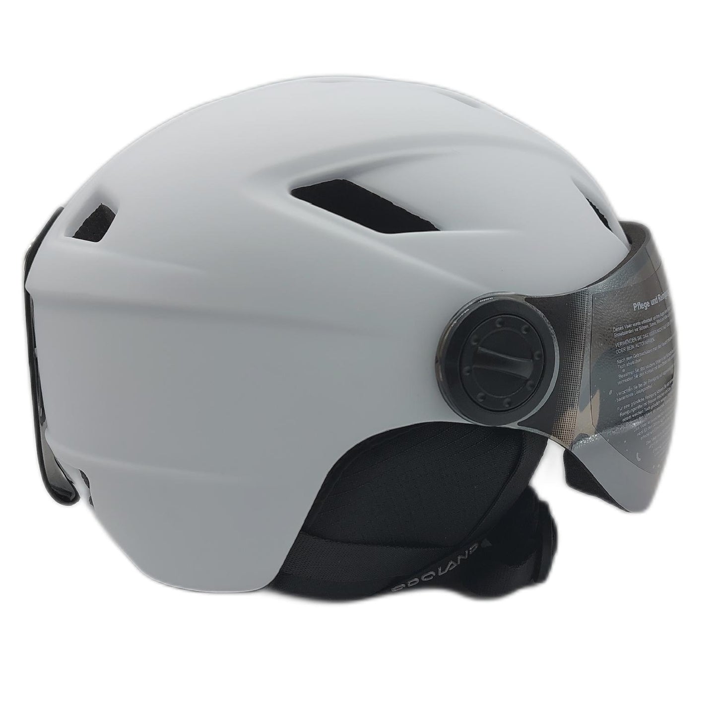 Odoland Skihelm Sportausrüstung Erwachsene Skihelm Mit Visier Race Helm Sicherheitsschutz