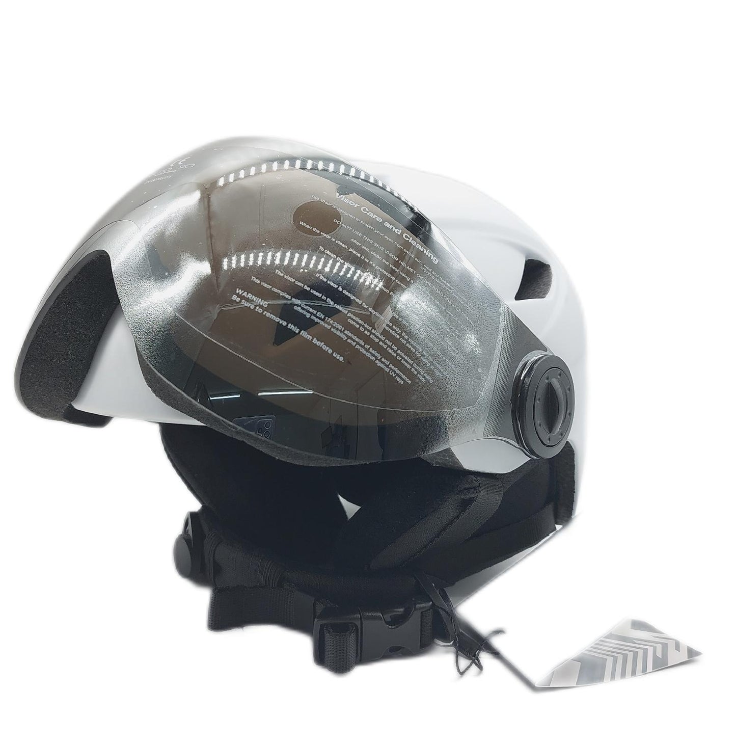 Odoland Skihelm Sportausrüstung Erwachsene Skihelm Mit Visier Race Helm Sicherheitsschutz