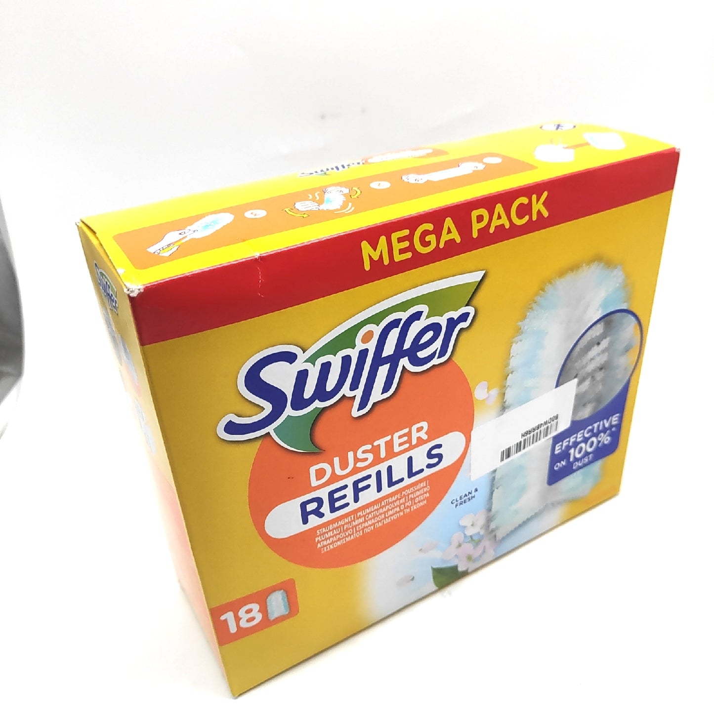 Swiffer Nachfüllpackungen Staubfänger Zubehör 54 Stück Sauber Frisch Mops