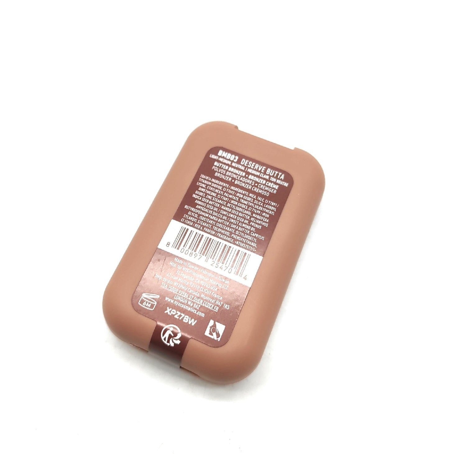 NYX Professional Makeup Bronzer Make up Gesicht für gebräunten strahlenden Look Haltbarkeit