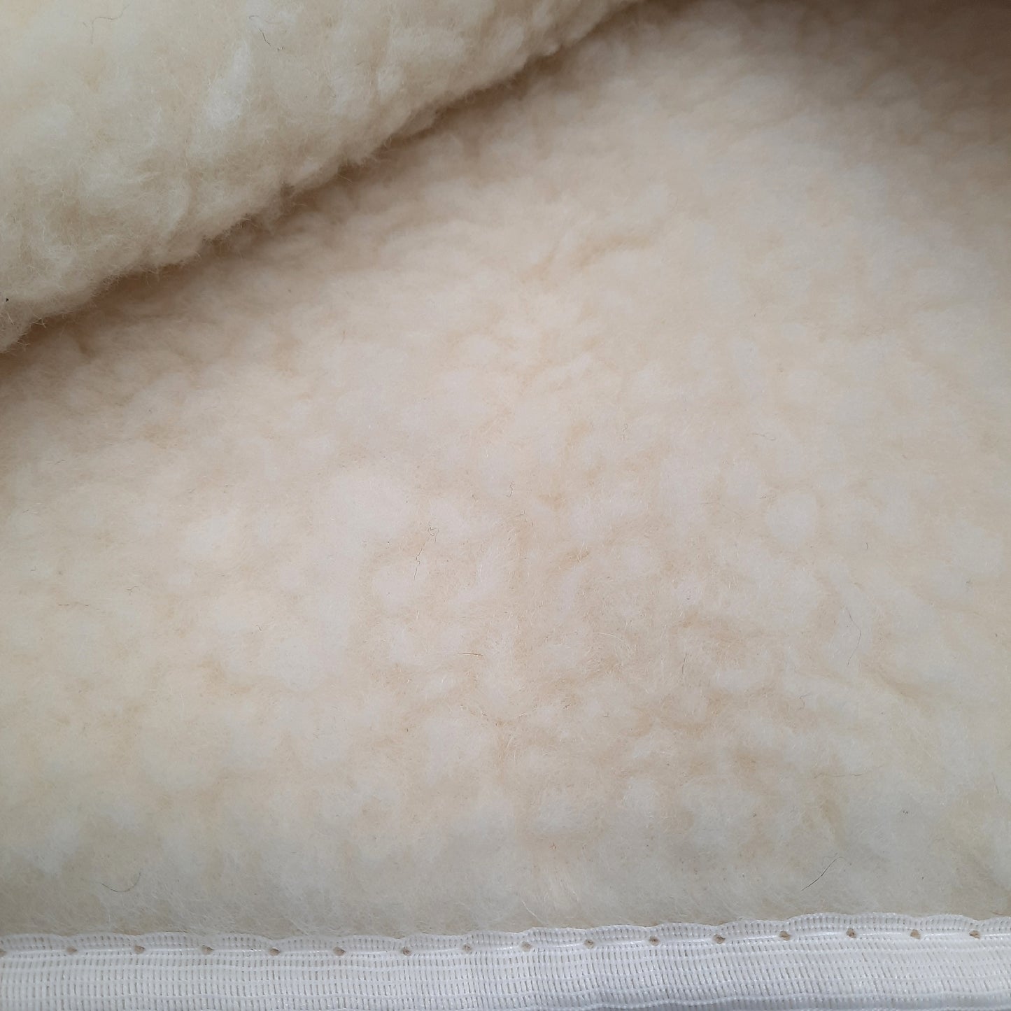 Imetec Scaldasonno Adapto Wärmeunterbett für Doppelbett 150x160 cm schnelle Erwärmung personalisierbare Temperatur 100 % Wolle und Merinowolle Made in Italy 2 separate Bedieneinheiten 6 Temp