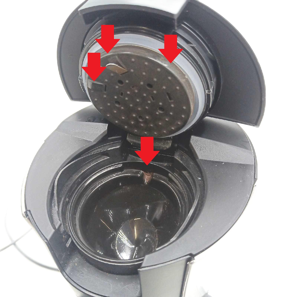 Philips Kaffeepadmaschine Kaffeezubereiter Senseo Select Crema Technologie Stärkeauswahl Hot