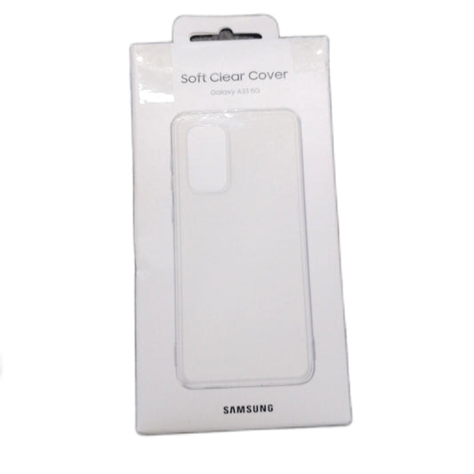 Samsung Hülle Smartphone Zubehör Galaxy A33 5G Soft Clear Transparent Schutzhülle