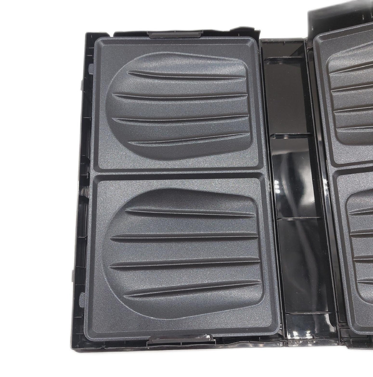 Tefal Snack Maker Küchengeräte XA800112 zwei Teller Croque Monsieur Rezeptbuch für