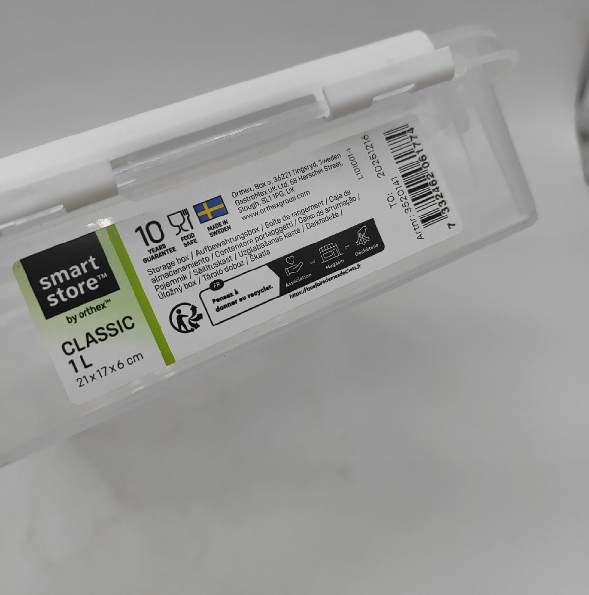 SmartStore Kleine Aufbewahrungsboxen 1L  8stück im Set 21*17*6cm