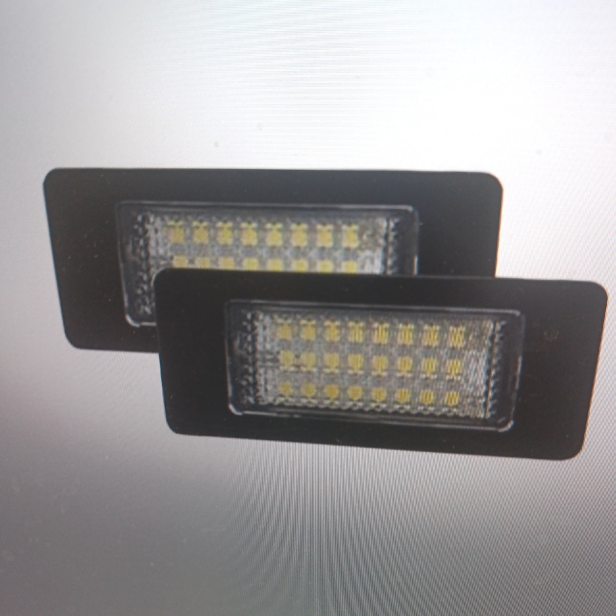 AUTO STYLE Satz LED Nummerschildbeleuchtung passgenau AutoStyle Auto Style Nummerschildbeleuchtung