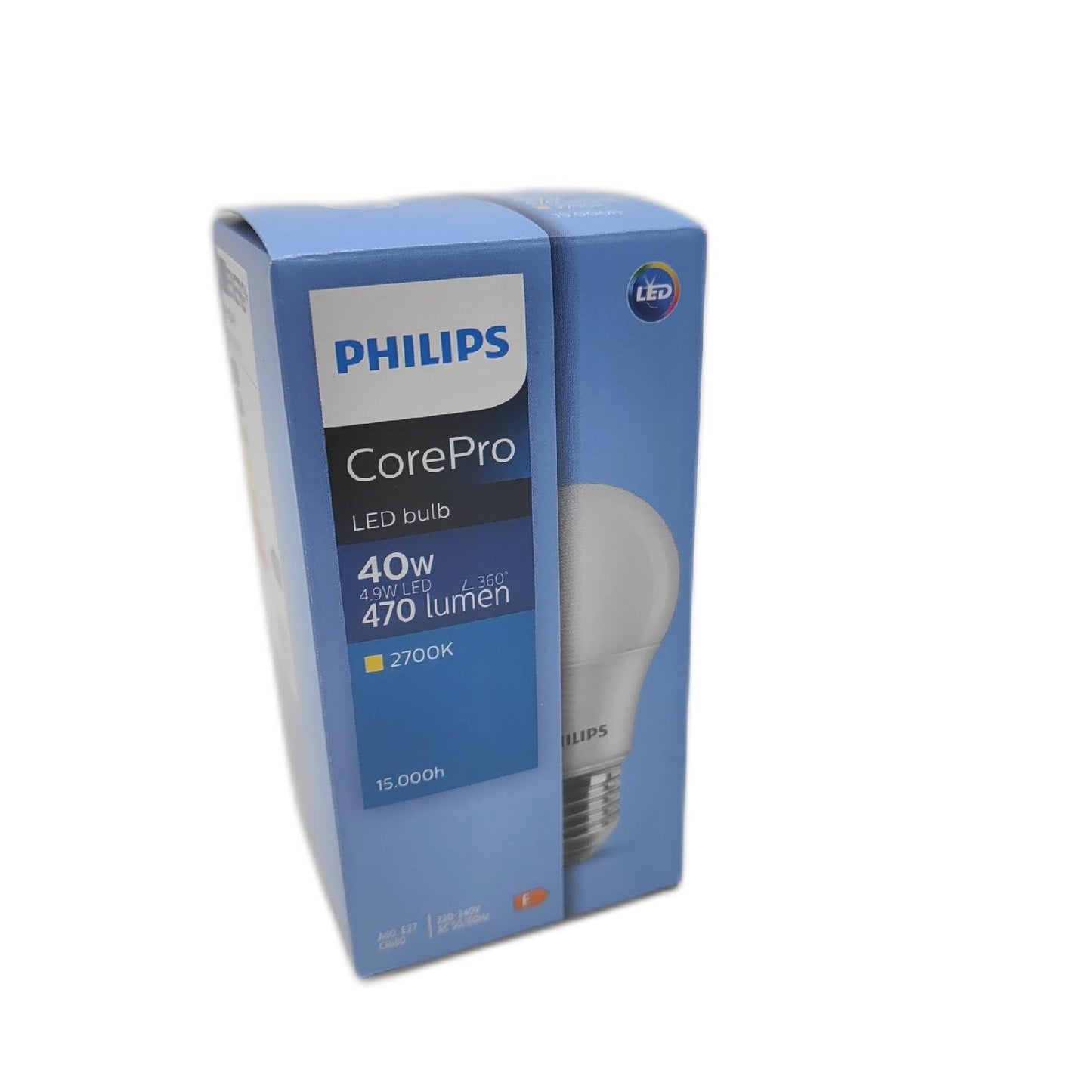 Philips LED Lampe Beleuchtung Corepro E27 Birne matt sehr warmweiß 40 Watt Ersatz