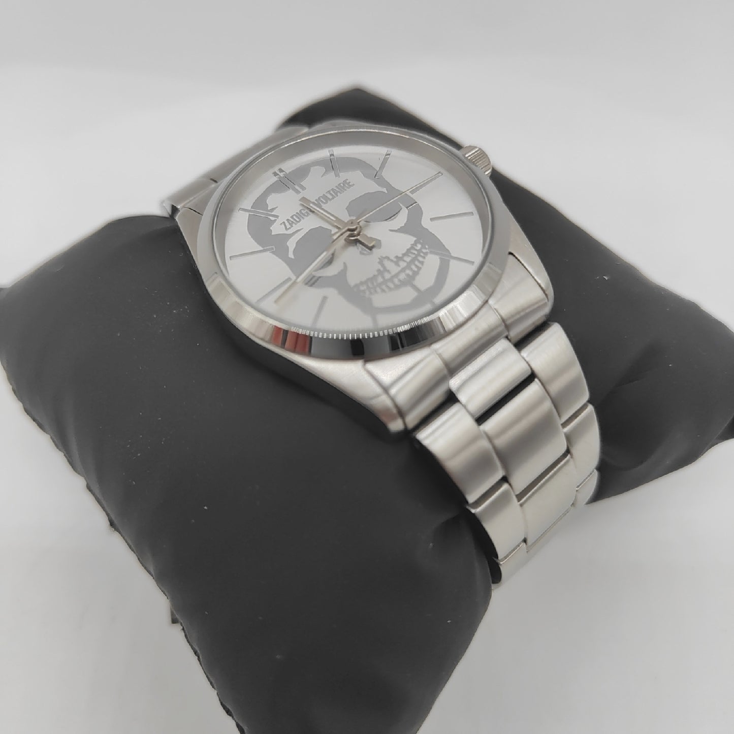 Zadig Voltaira Armbanduhr Uhr Quarz Analog Silber Elegant Zeitlos Damen Zubehör