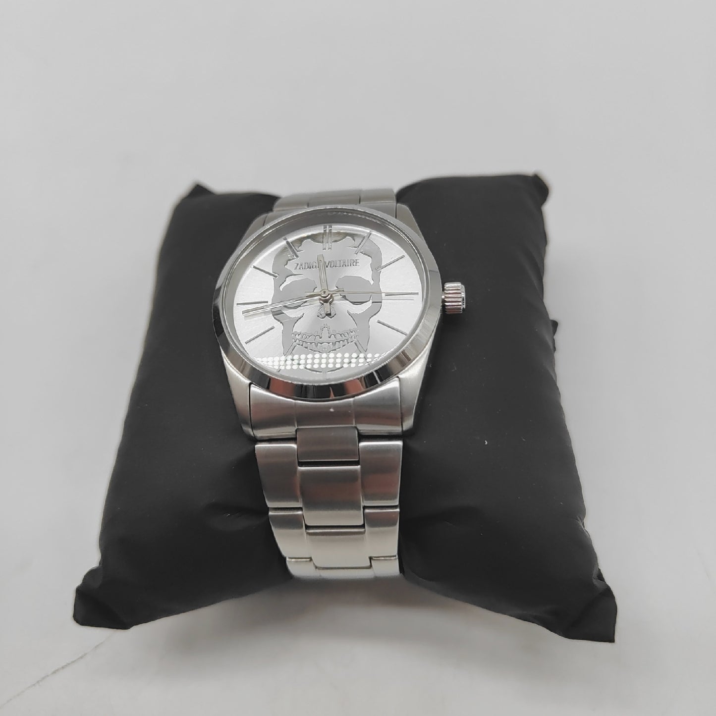 Zadig Voltaira Armbanduhr Uhr Quarz Analog Silber Elegant Zeitlos Damen Zubehör