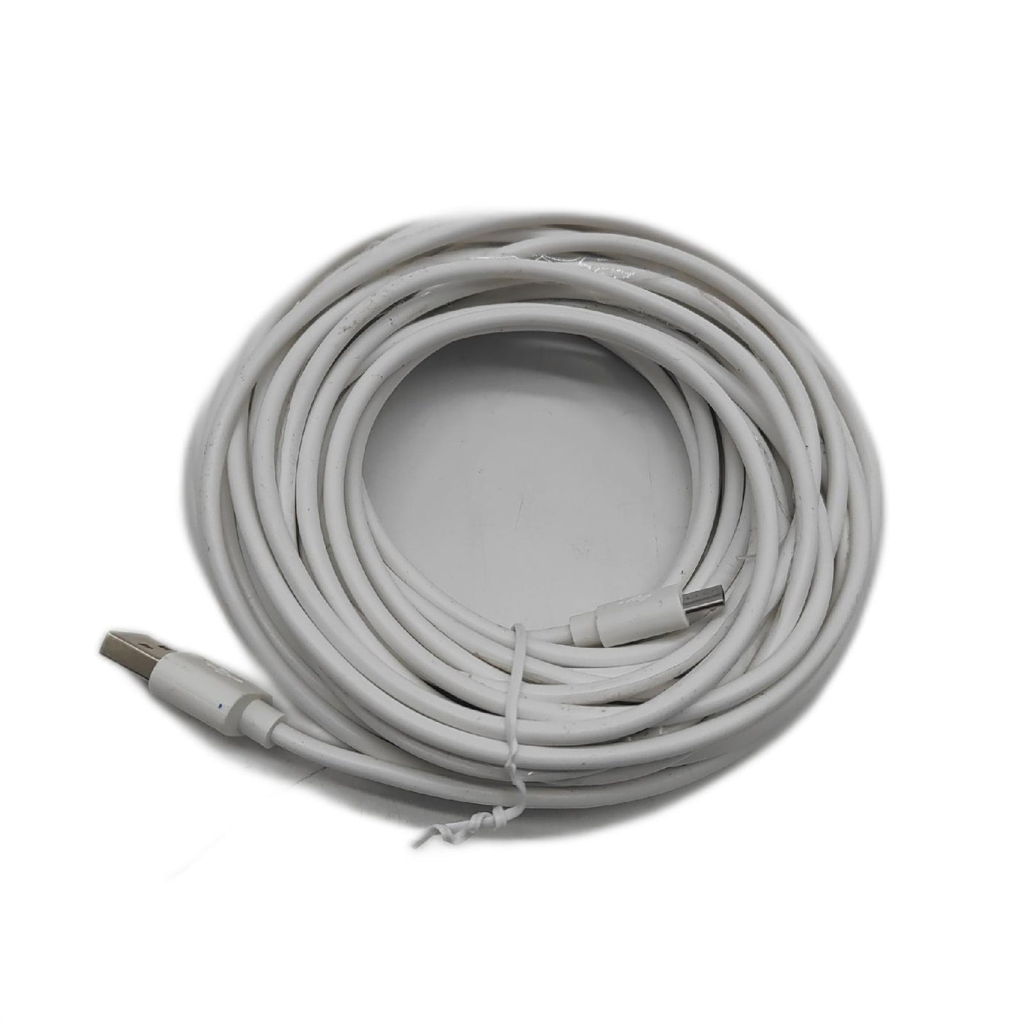 USB Kabel Verbindungskabel Elektrozubehör 10 Meter lang weiß robust langlebig für Geräte