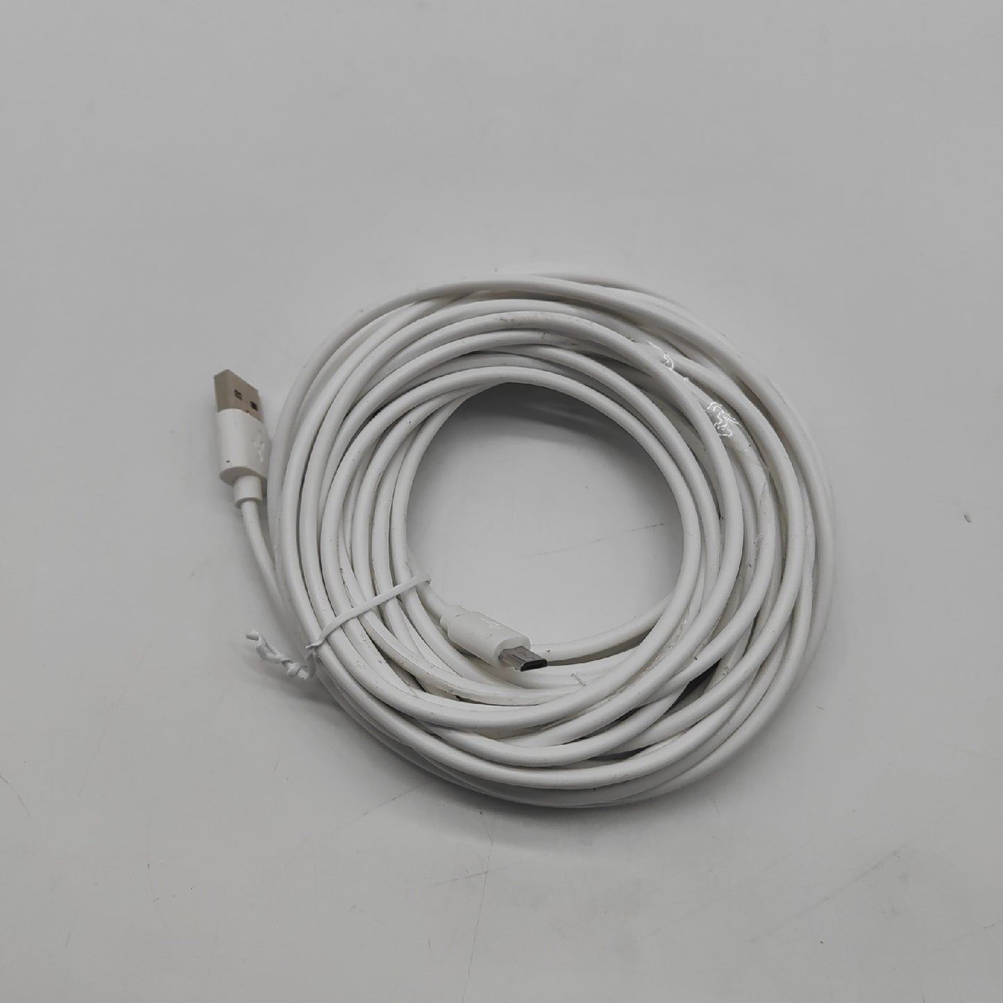 USB Kabel Verbindungskabel Elektrozubehör 10 Meter lang weiß robust langlebig für Geräte