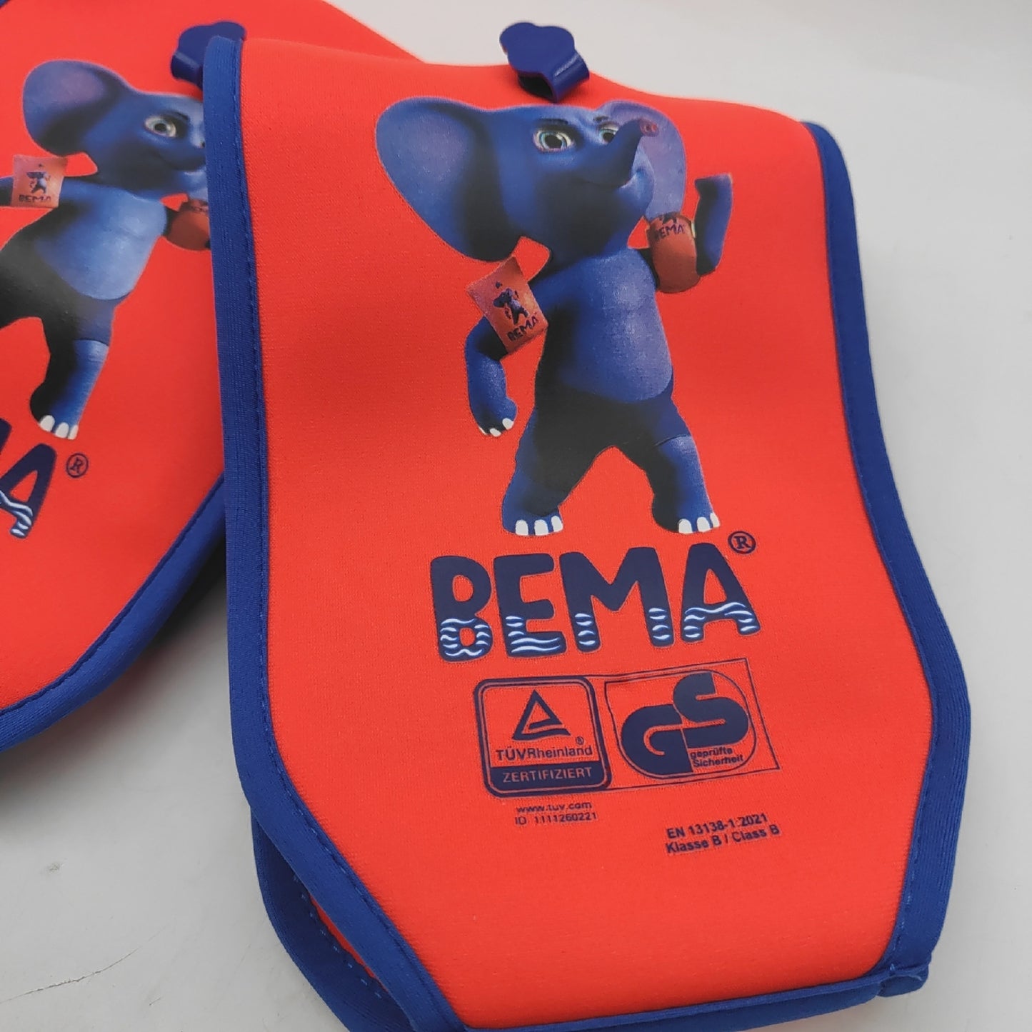 Bema Schwimmflügel Schwimmhilfen 18004 Neopren Doppelluftkammern Sicherheitsventil Kinder