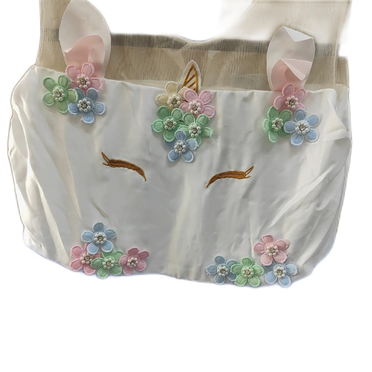 JerrisApparel Kostüm Mädchen Einhorn Blume Hochzeit Party Kleider Spaß