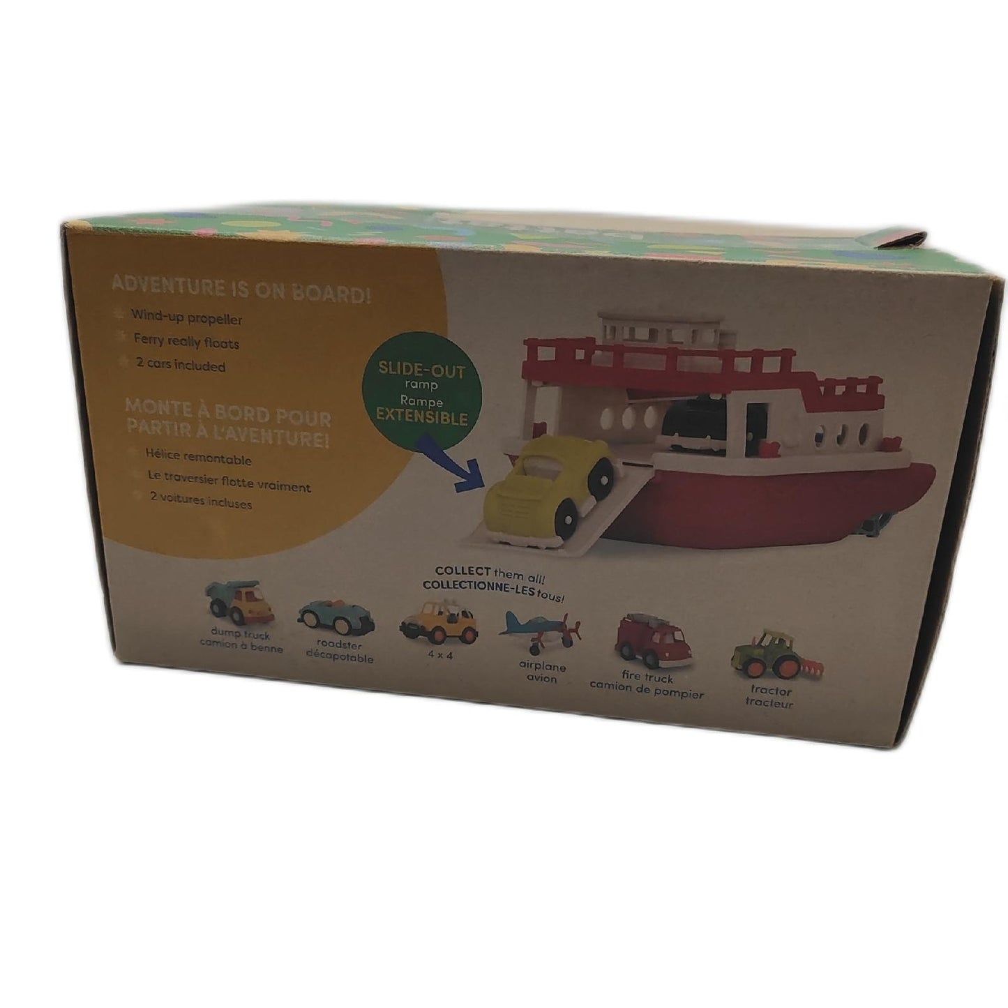 Happy Cruisers Spielset Fahrzeuge Spielwaren Faire mit 2 Autos Spaß und Unterhaltung