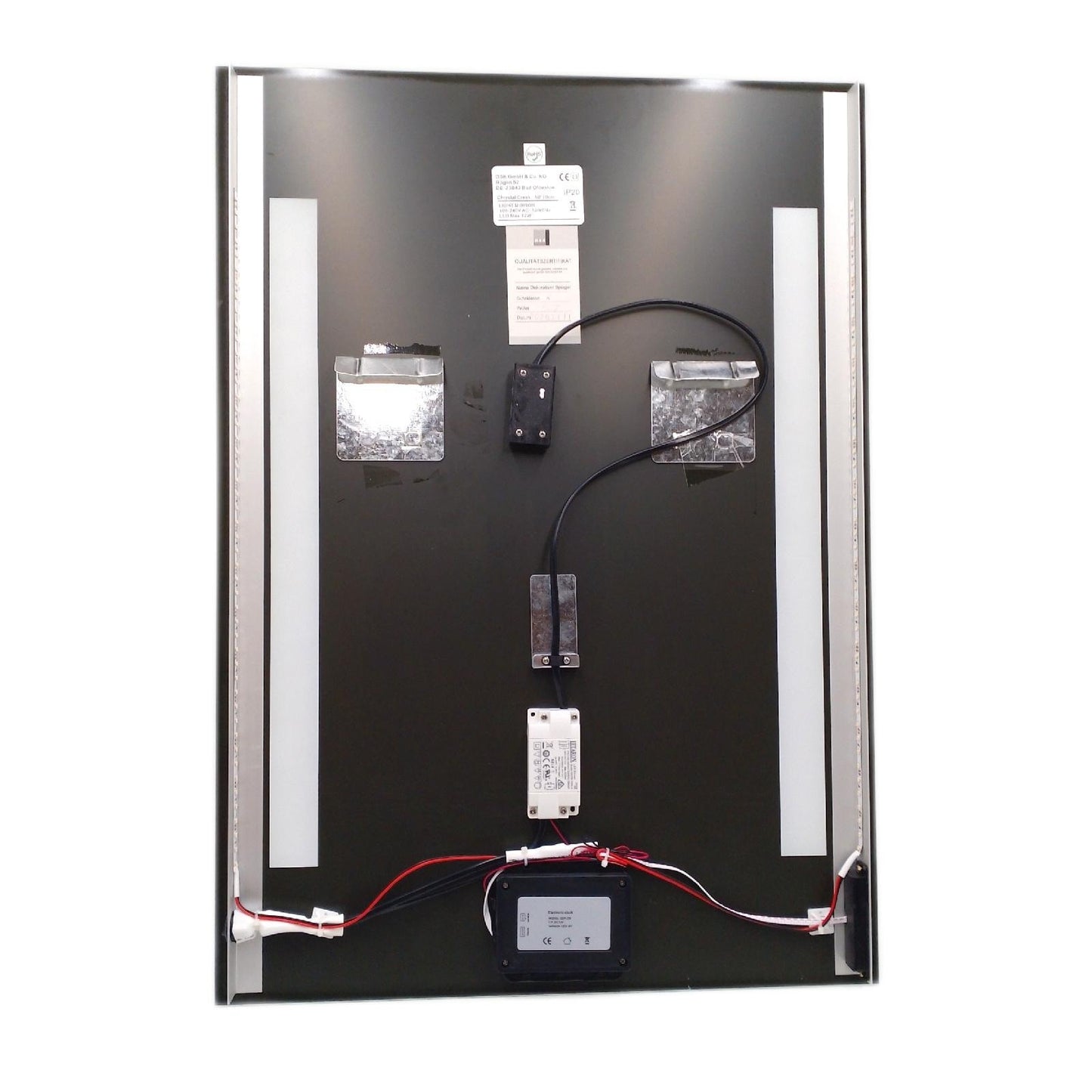 DSK LED-Lichtspiegel Chrystal Creek 50x70 cm Mit Kippschalter