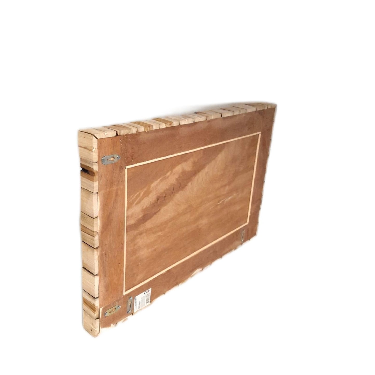 Spiegel Teak Spiegel Holz Braun 50x75cm Wanddekoration Wohnkultur Elegant