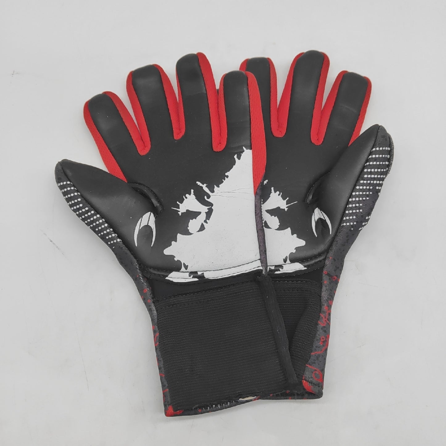 HO Soccer Torwarthandschuhe Handschuhe Sport Kindergröße 6 Robust Red Fußball