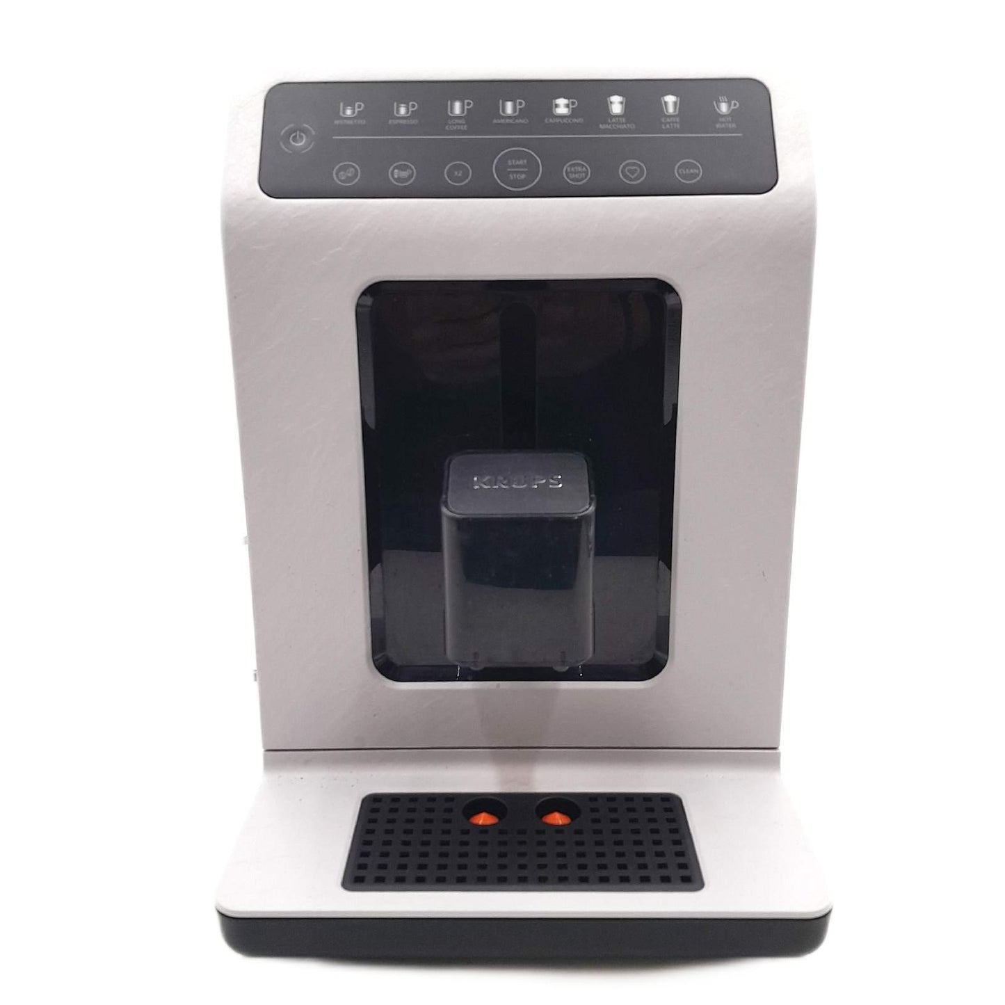 KRUPS Evidence ECOdesign Kaffeevollautomat mit Milchschlauch Gebrauchsspuren Kaffee Wasserrück