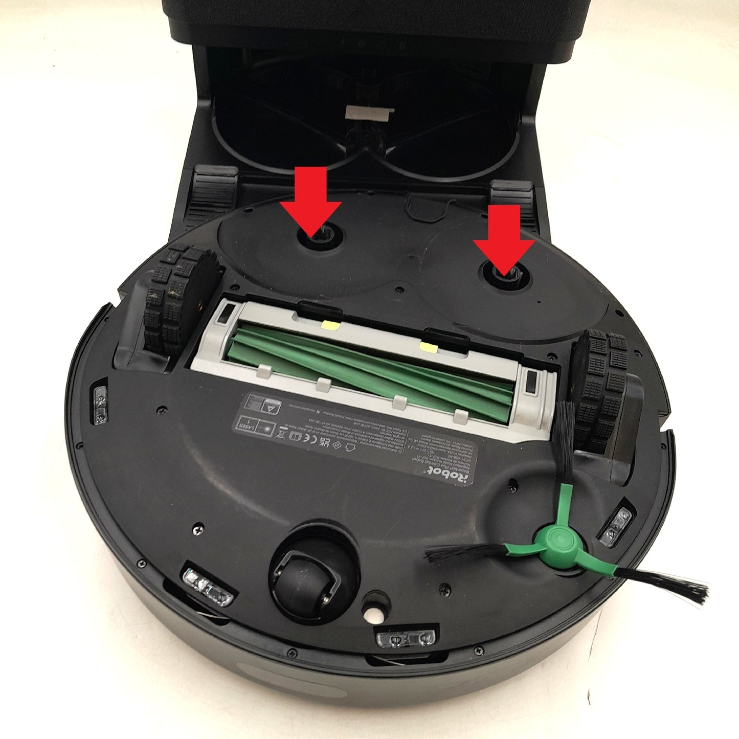 iRobot Roomba Plus 405 Combo Robot AutoWash Dock Unvollständig Wischpads fehlen Gebrauch