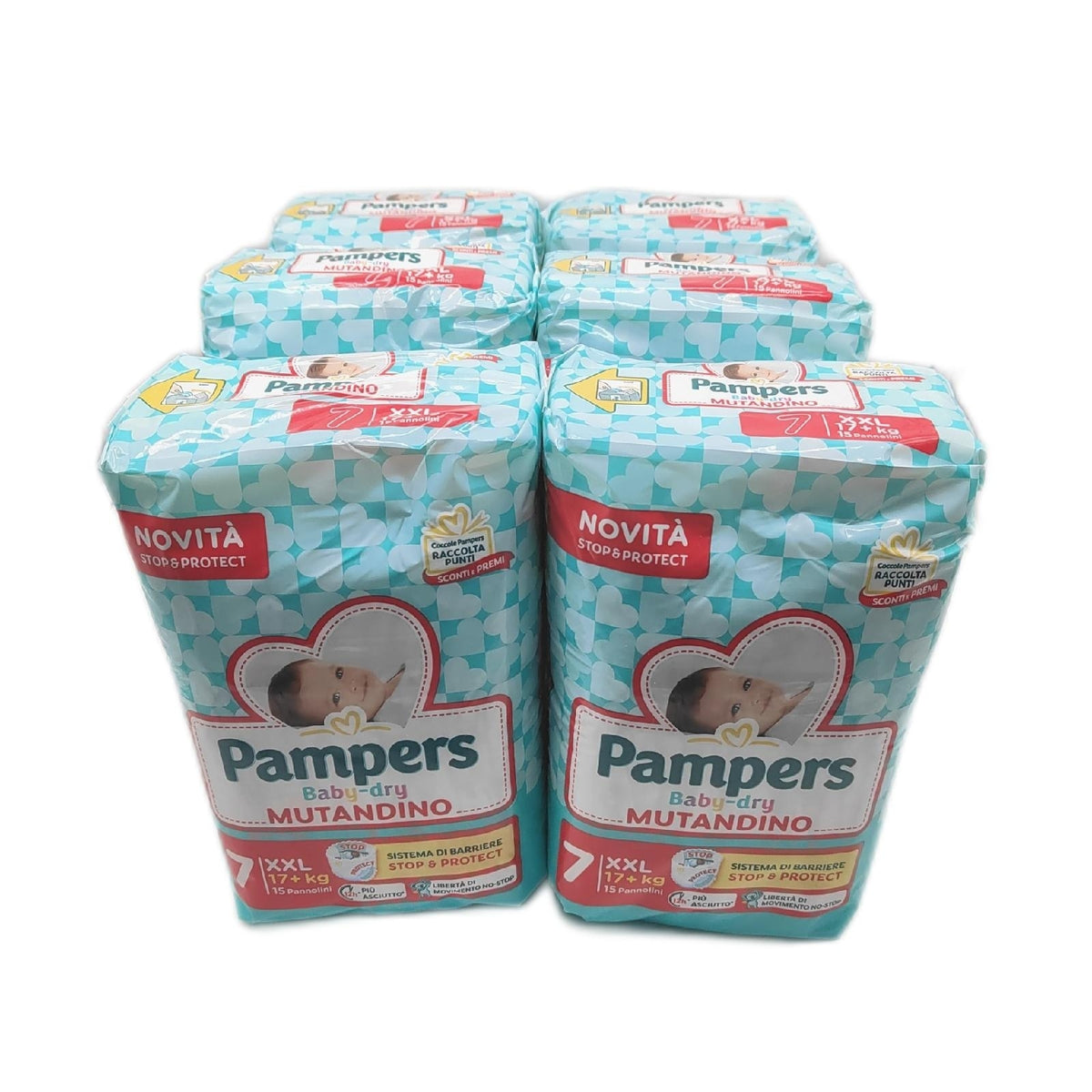 Pampers Windelhöschen Babywindeln Baby Dry Maxi Größe 4 für 8 Stunden