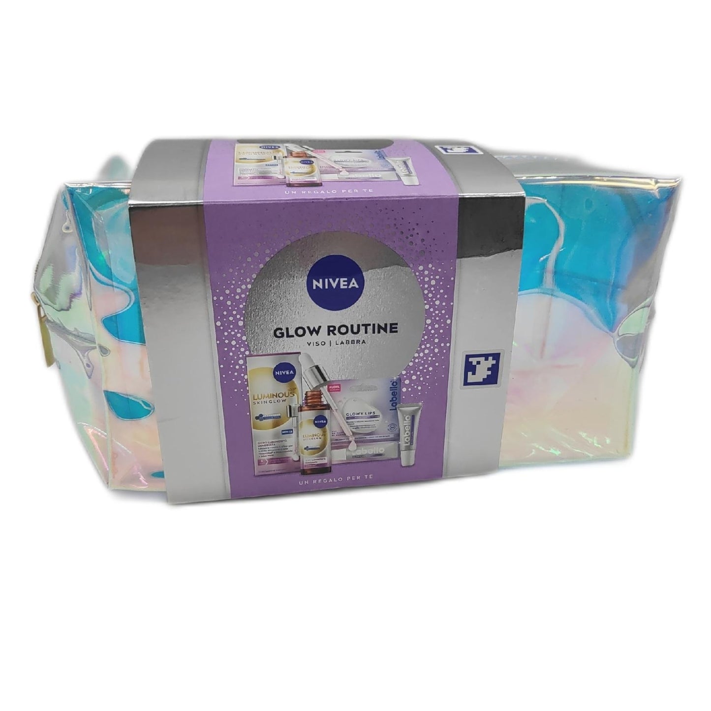 NIVEA Geschenkset Hautpflege Damen Glow Routine Luminous 630 Serum Strahlkraft Pflege