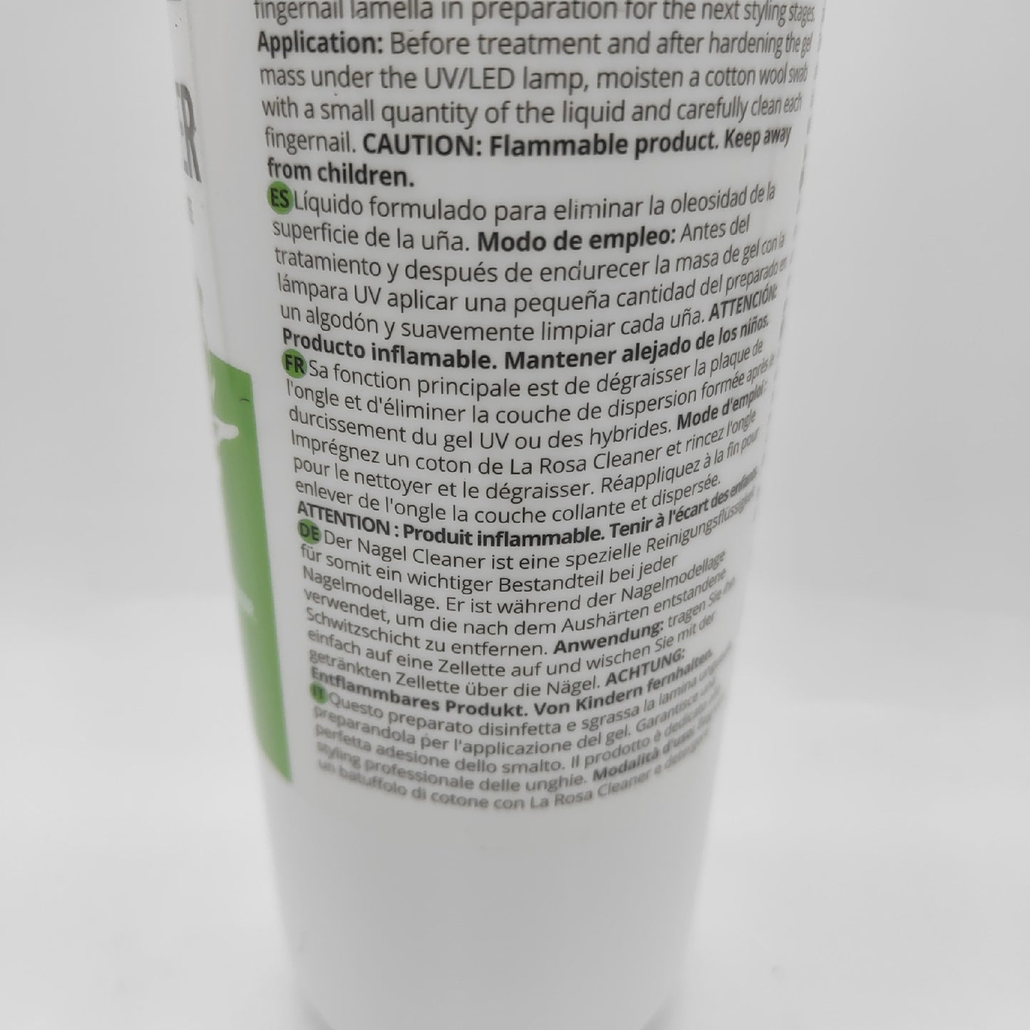 LaRosa Cleaner Nagelpflege Nagelentferner 1000ml Reiniger für Nag