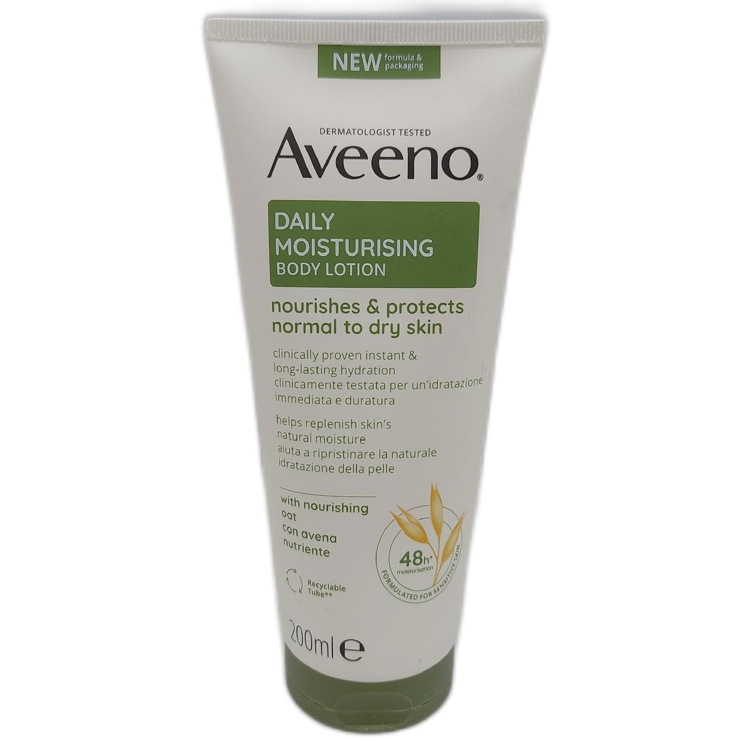 Aveeno Daily Moisturising Lotion nährt und schützt trockene, empfindliche Haut