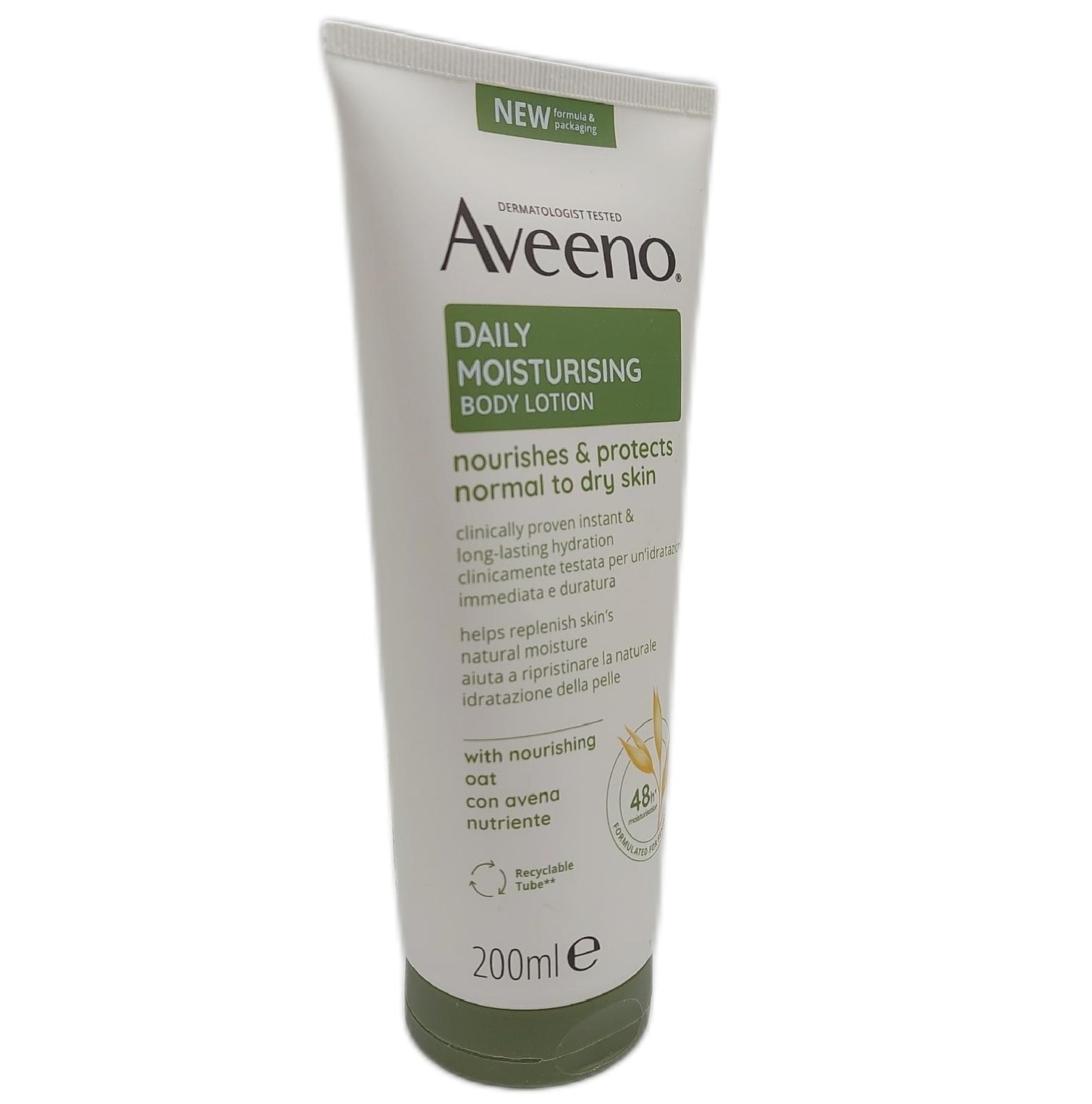 Aveeno Daily Moisturising Lotion nährt und schützt trockene, empfindliche Haut