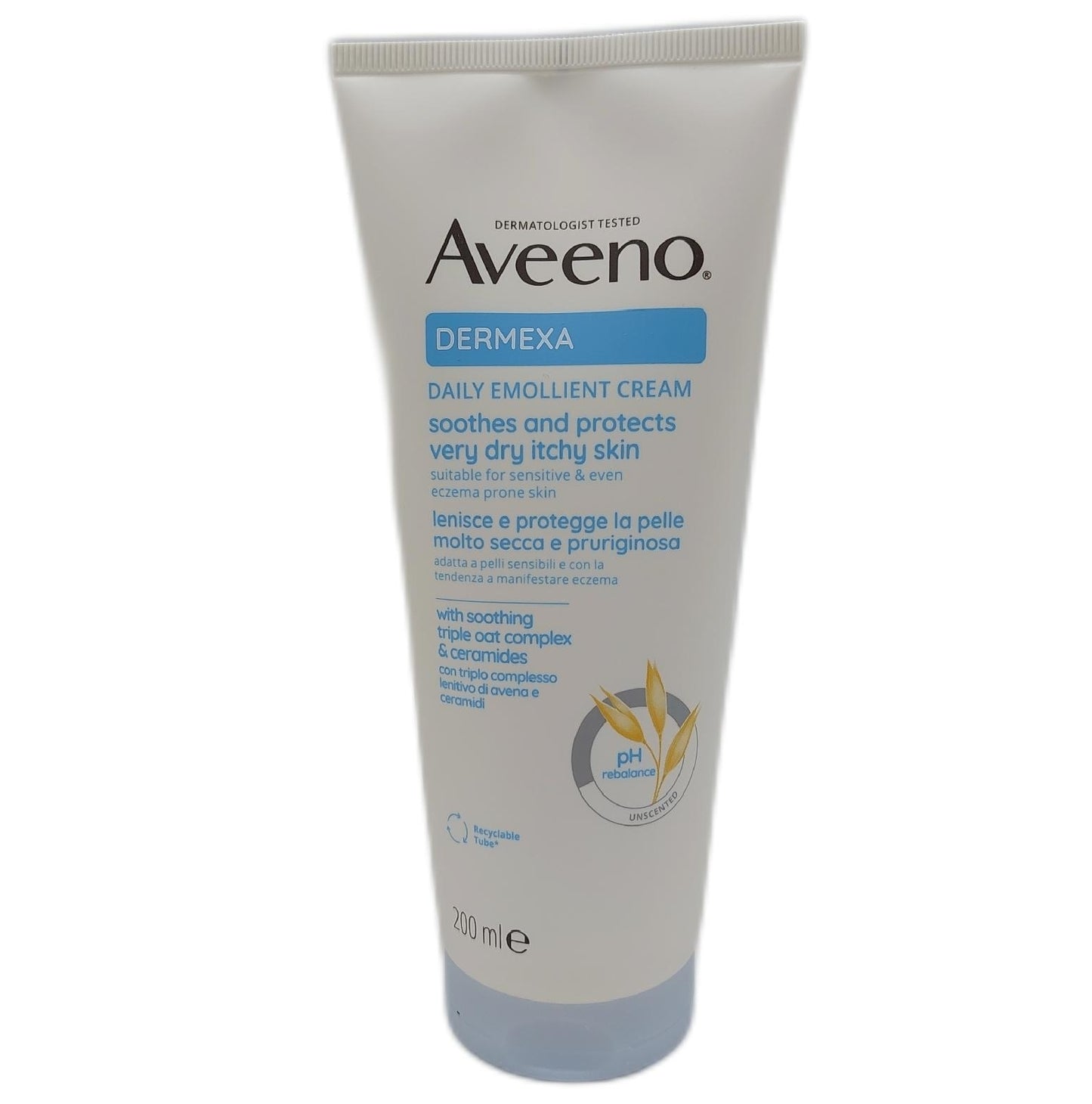 Aveeno Creme Hautpflege Dermexa Tägliche Emollentien feuchtigkeitsspendend Ha