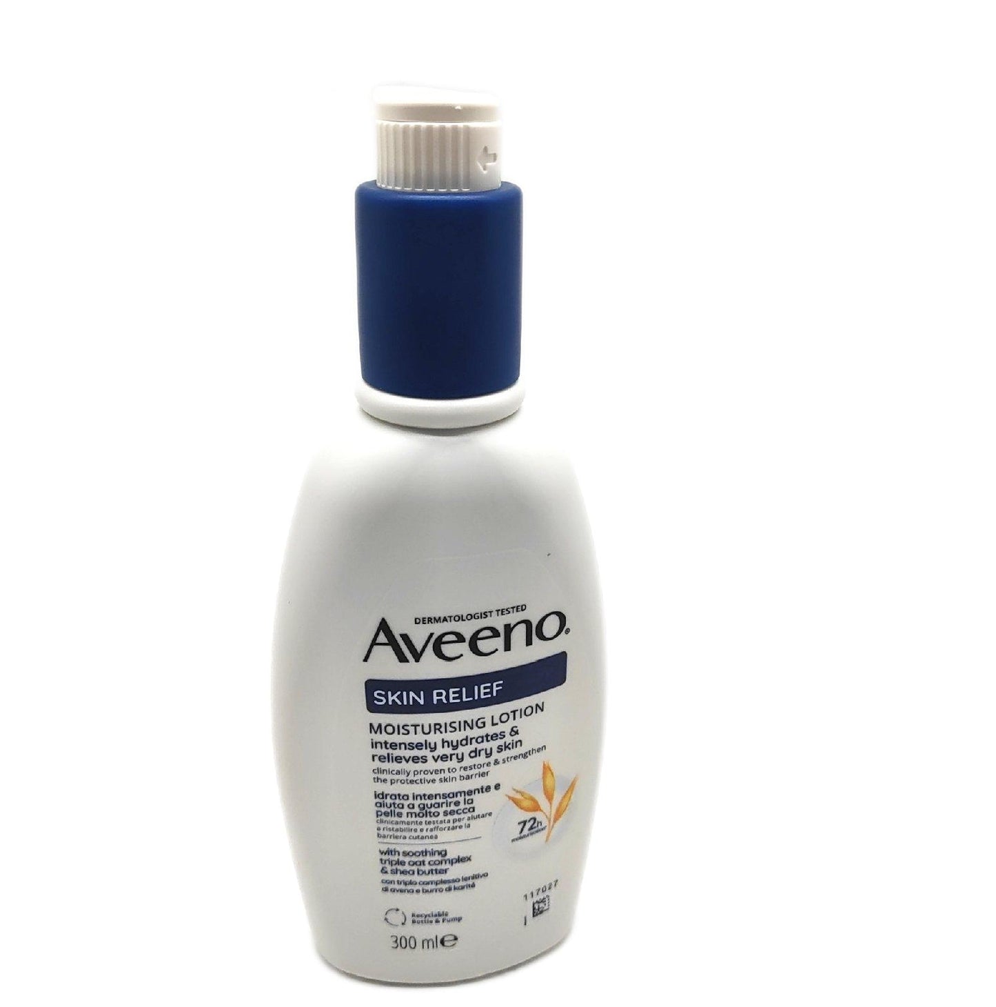 Aveeno Lotion Körperpflege Hautberuhigungslotion 300 ml Sanft und Pflegeintens