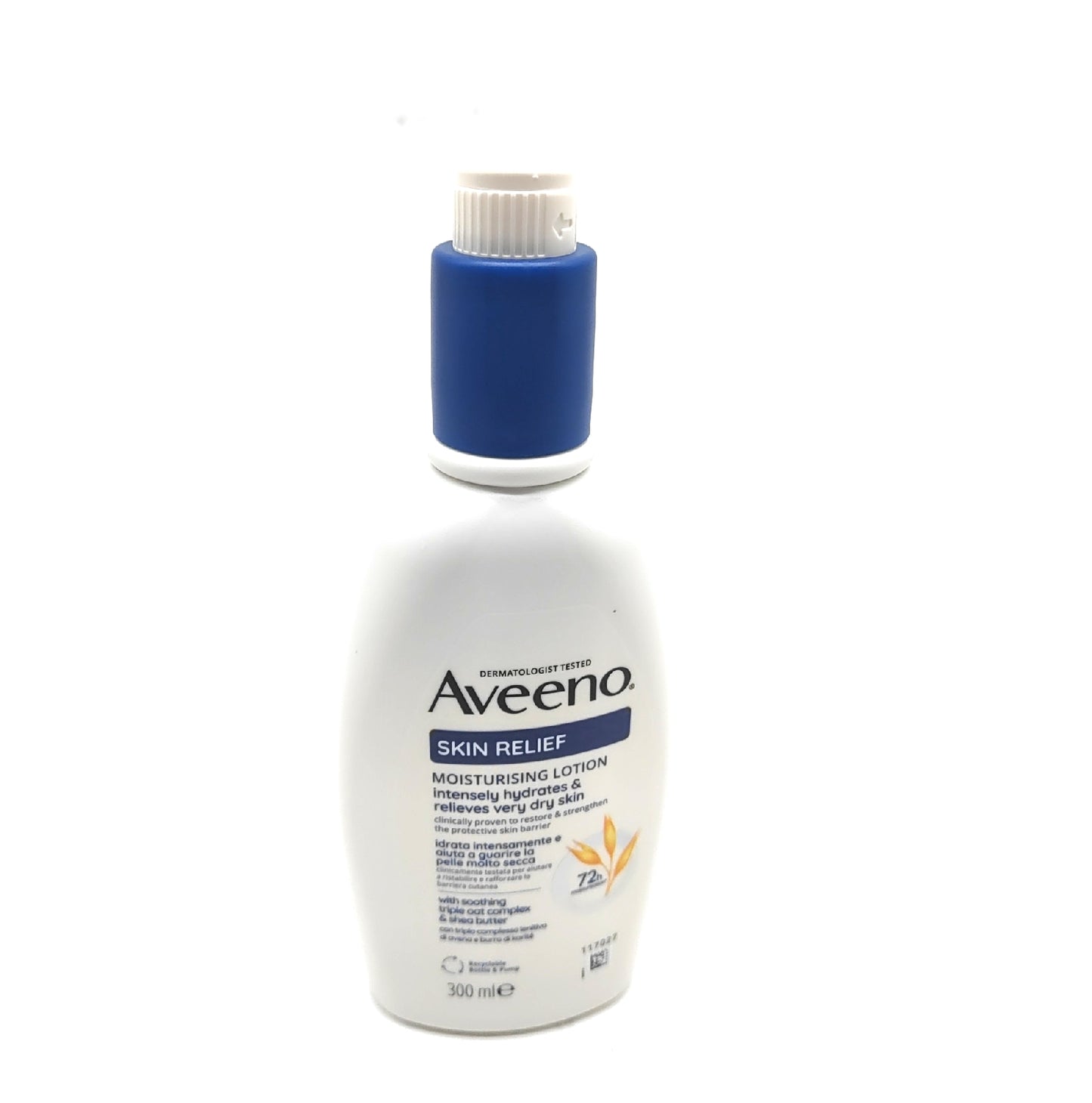 Aveeno Lotion Körperpflege Hautberuhigungslotion 300 ml Sanft und Pflegeintens