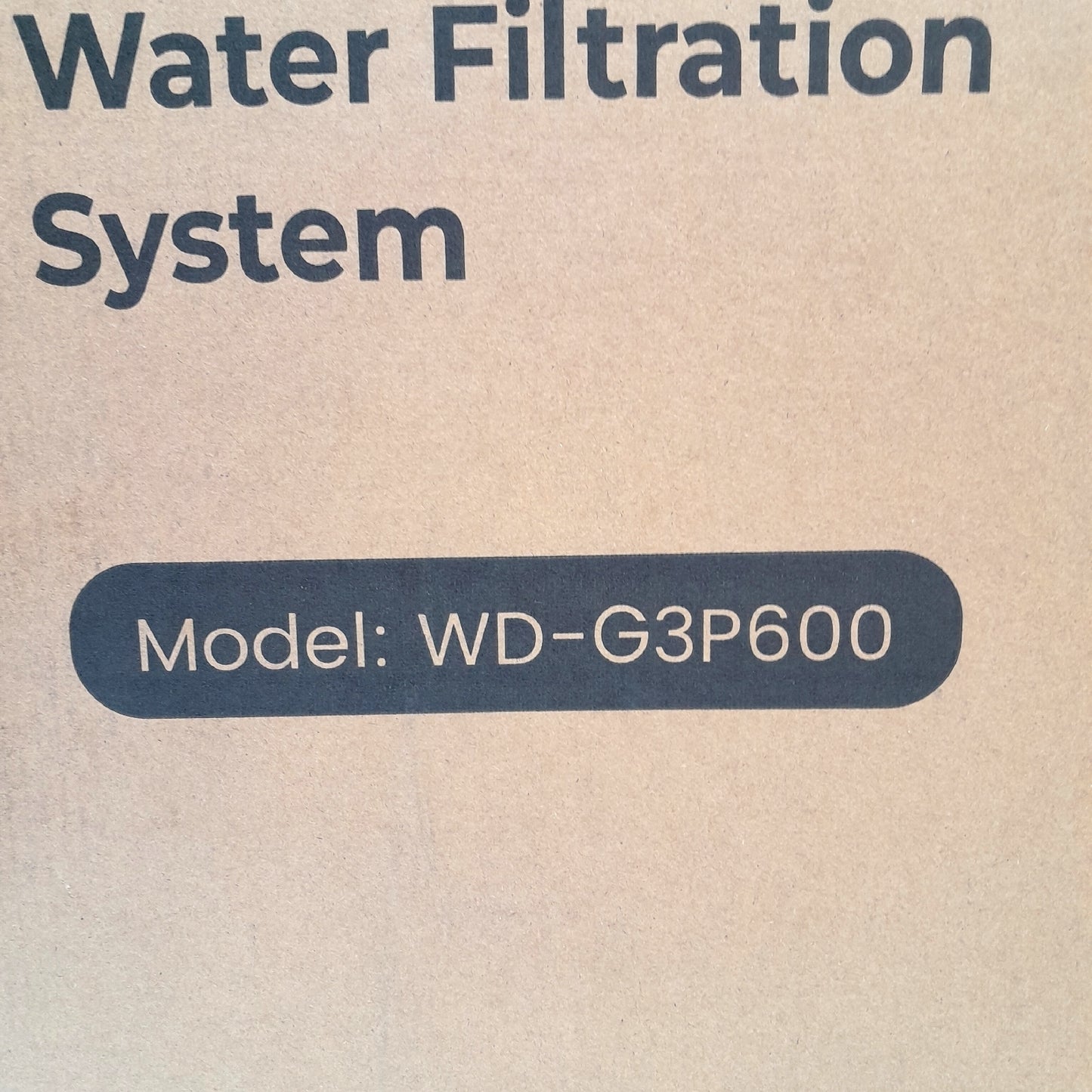 Waterdrop Wasserfilter Umkehrosmose G3P600 600 GPD Effizient