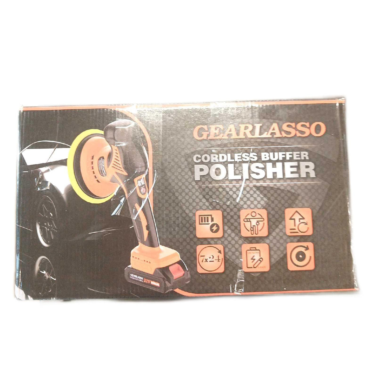 Poliermaschine Akku Exzenter Poliermaschine Autopflege Set 22 pcs 21 Volt