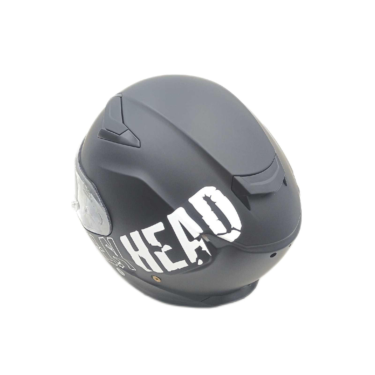 Brokenhead Helm XL 61 62 cm Street Division Black Edition Integralhelm mit Sonnenblende