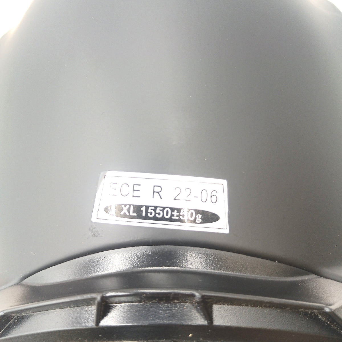 Brokenhead Helm XL 61 62 cm Street Division Black Edition Integralhelm mit Sonnenblende