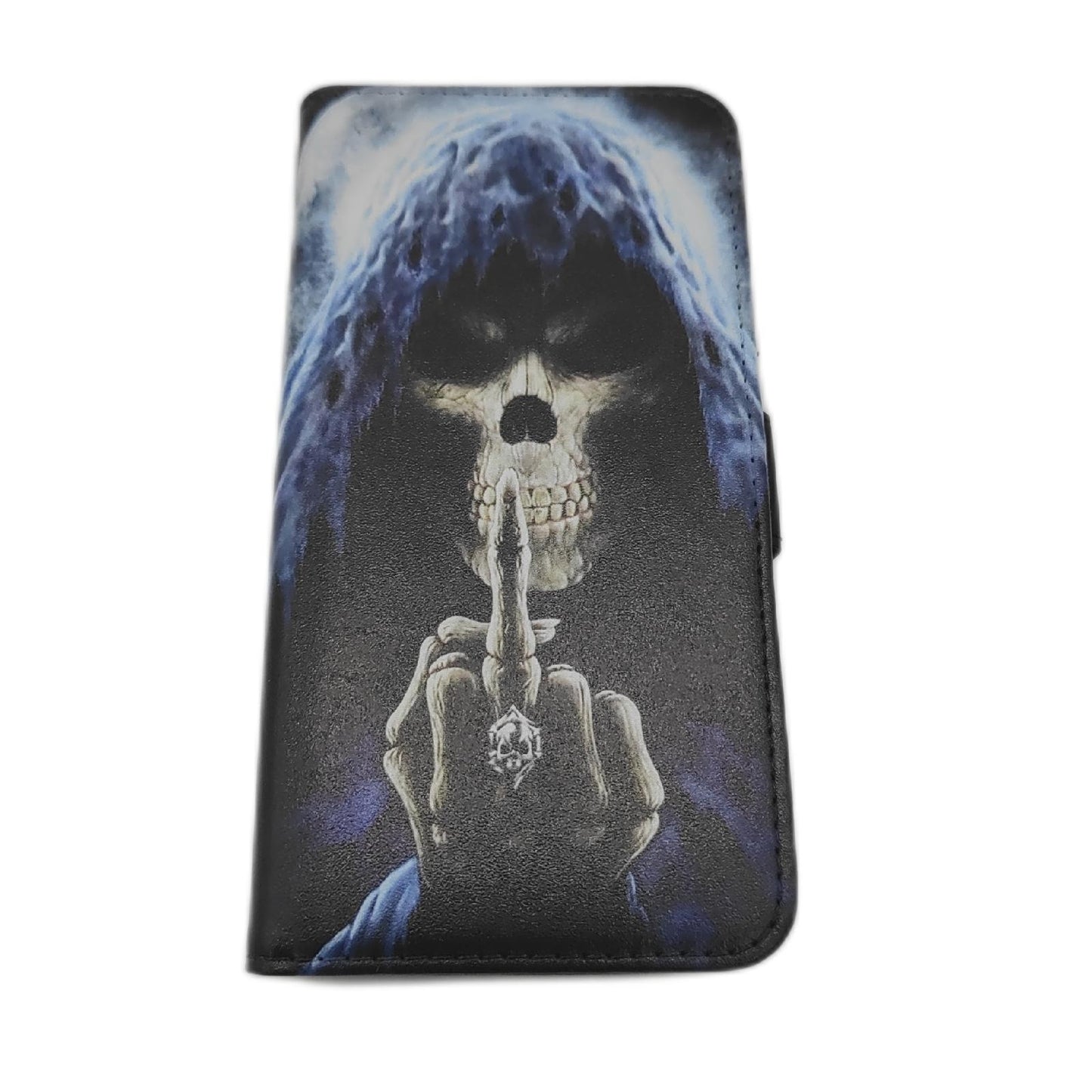 Samsung Hülle Smartphone Zubehör Galaxy S20 FE Totenkopf Motiv Leder Skin
