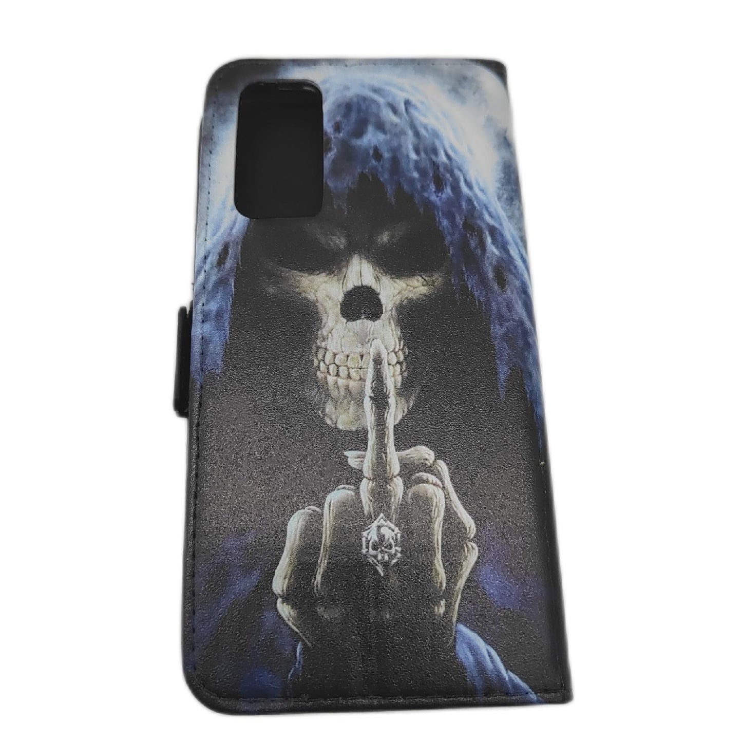 Samsung Hülle Smartphone Zubehör Galaxy S20 FE Totenkopf Motiv Leder Skin