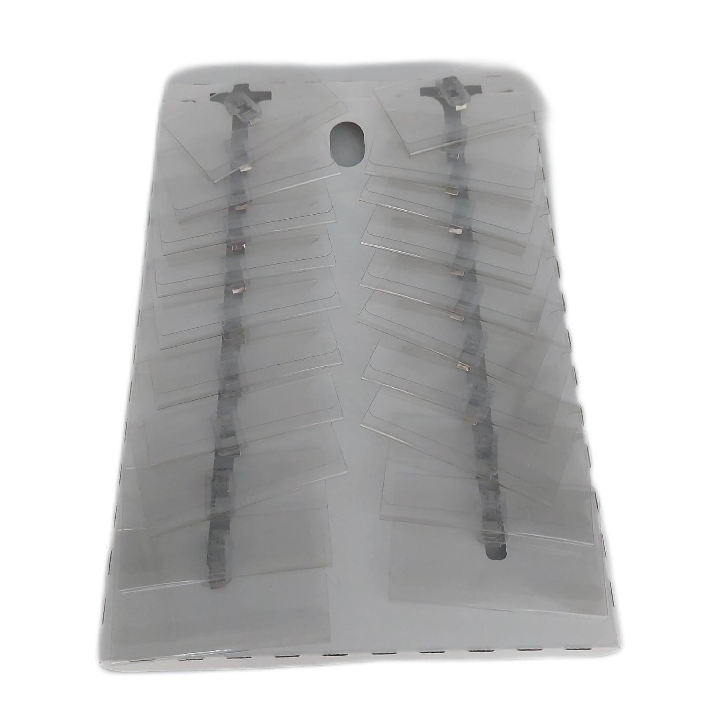 Durable Namensschilder Set Büroorganisation Namensschilder 54 x 90 mm Kombiklemme professionell bequem praktisch