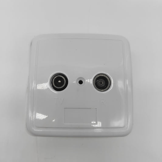 Goobay Antennensteckdose Set Elektronik SAT 68851 Anschluss Multimedia für TV Empfang