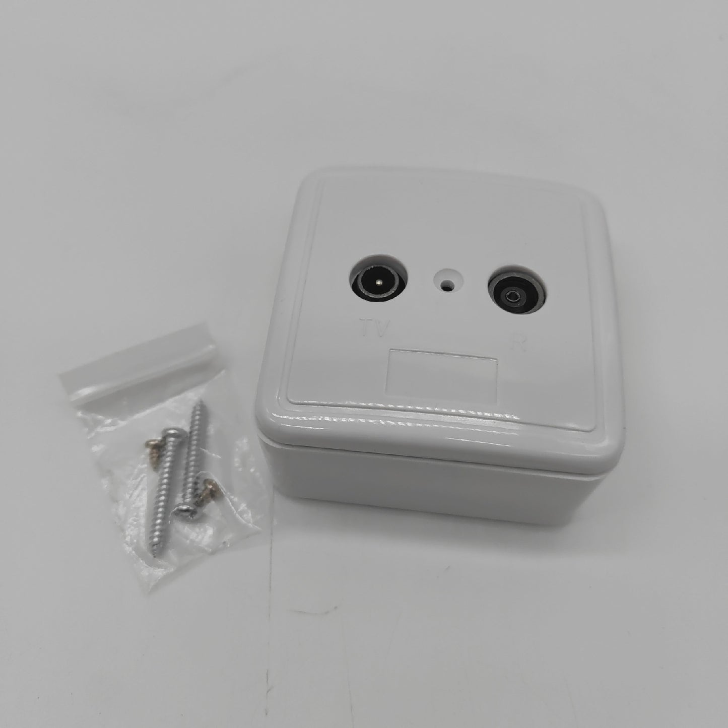 Goobay Antennensteckdose Set Elektronik SAT 68851 Anschluss Multimedia für TV Empfang