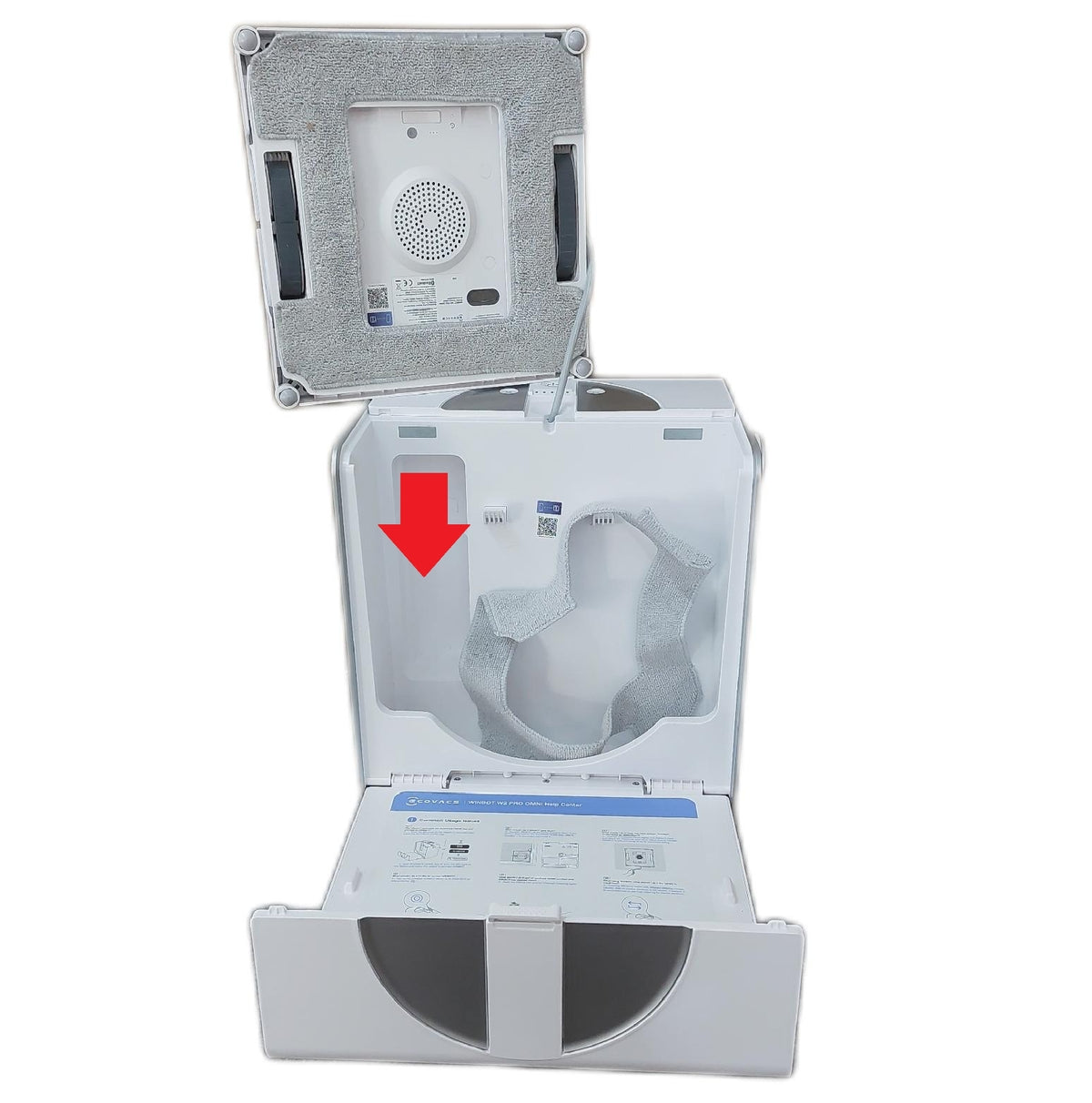 ECOVACS WINBOT W2 PRO Omni Fensterputzroboter ohne Reinigungsmittel