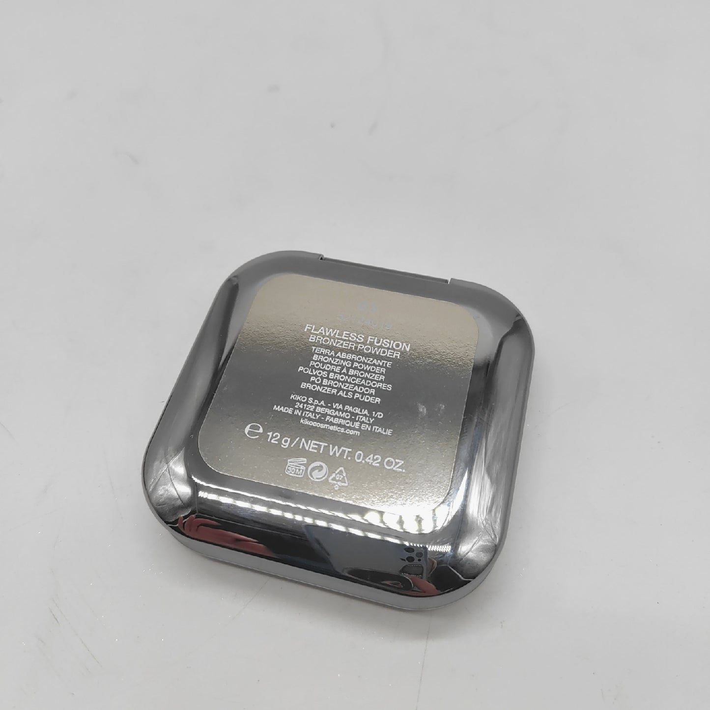 KIKO Milano Bronzer Make Up Kosmetik Flawless Fusion Powder 03 Glow Teint